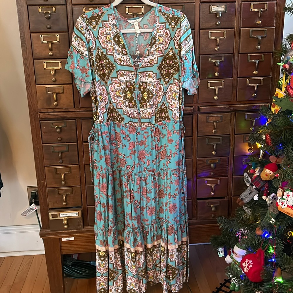 Matilda Jane Down To Earth Dress Size M